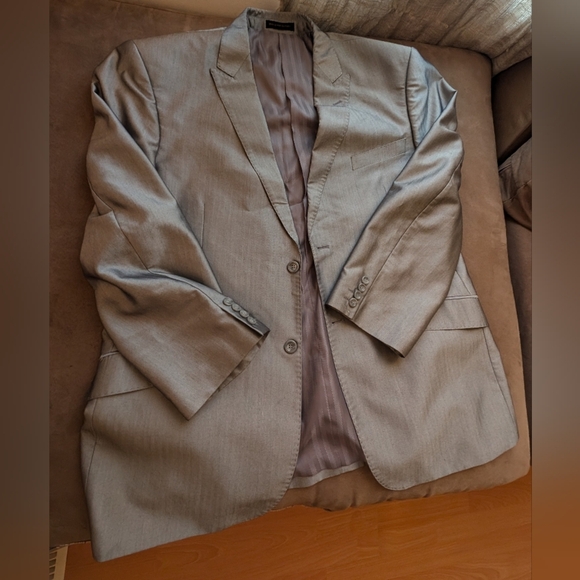 Vintage Gray Suit Timeless Elegance From Vinci - Picture 2 of 9